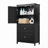 Bathroom Storage Cabinet With Adjustable Shelf-1293188141