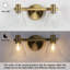 Meuble-lavabo pour salle de bain 2 lumières