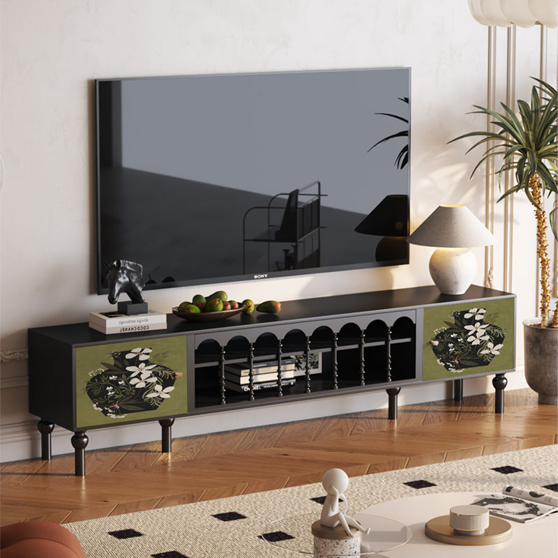 Meuble télé 70,87 po, H 21,26 po x l 70,87 po x P 15,75 po