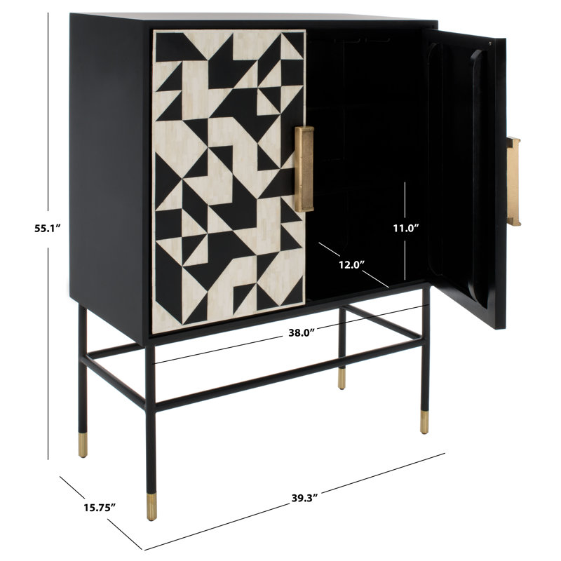 Solid Wood Bar Cabinet