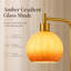Lampe orange sur pied Orange Sunset