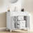 36" Free Standing Single Bathroom Vanity with Ceramic Top-1974632114