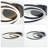 2-Light LED Flush Mount Dimmable for Bedroom Hallway Living Room-1030882919