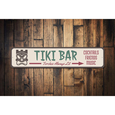 Plaque Tiki