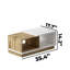 Table basse rectangulaire