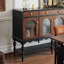 Armoire de rangement en bois massif rétro-132433900-132433901