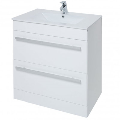 Clifton 800 mm Freestanding Single Vanity