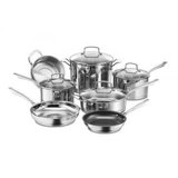 Cuisinart Professional Series 11 Pieces Stainless Steel Cookware Set