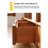 Minimalist Solid Wood Open Bookshelf with Drawers