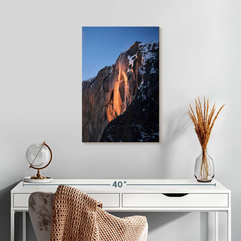 Alvord Yosemite Phenomenal Firefall, 24" H x 16" W