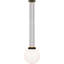 Cavill 12" Pendant with White Glass-232875792