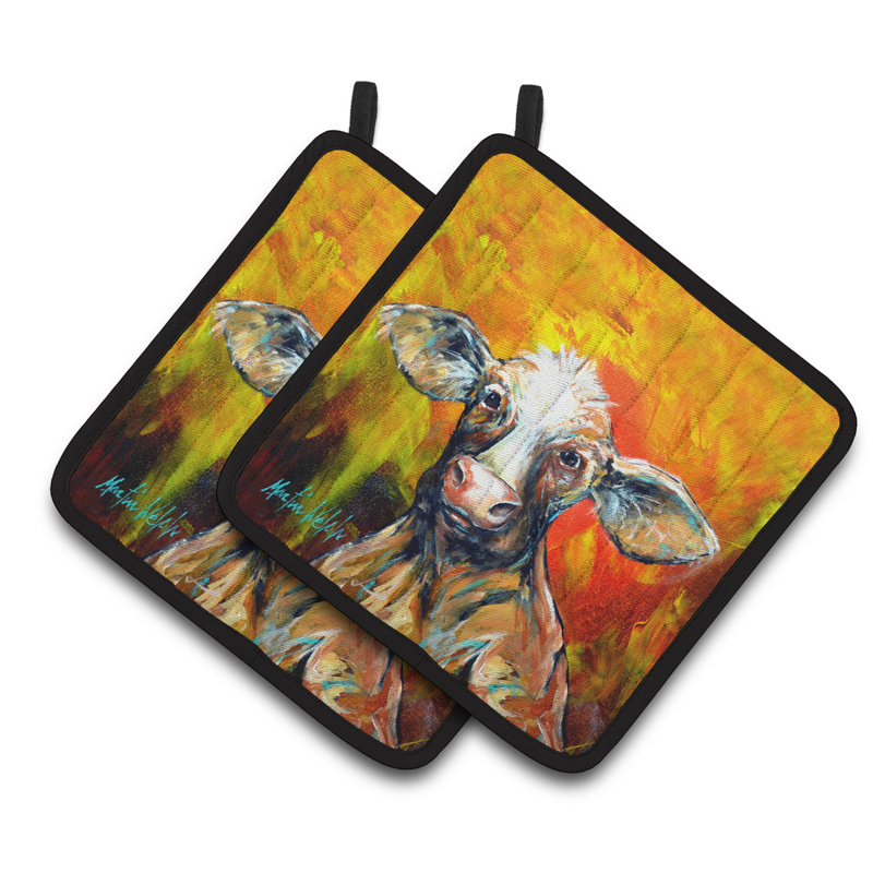 Caroline's Treasures Cotton Potholder Set