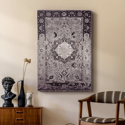 Vintage Abstract Print CLXXXIX -Custom Wrapped Gallery Cavas
