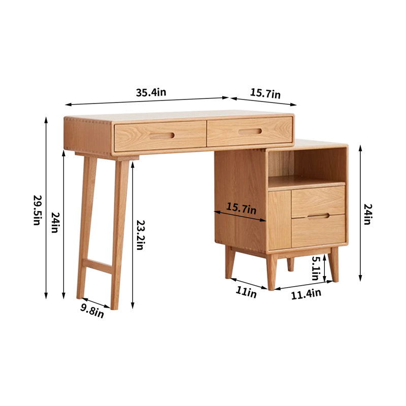 Nathalye Vanity, Brown