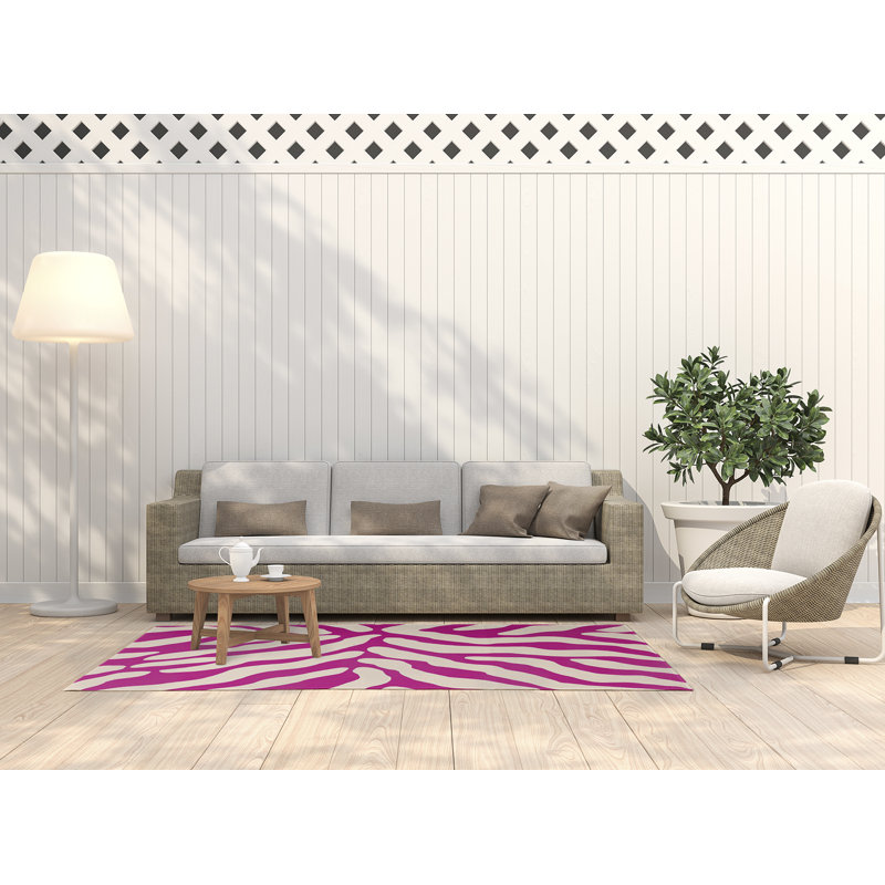 Bartolome Chenille Abstract Indoor Rug, Rectangle 3' x 5'
