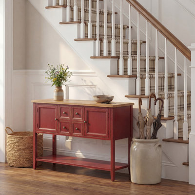Sadie 45.7'' Solid Wood Console Table