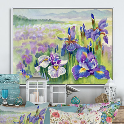 " Iris Field In Summer "
