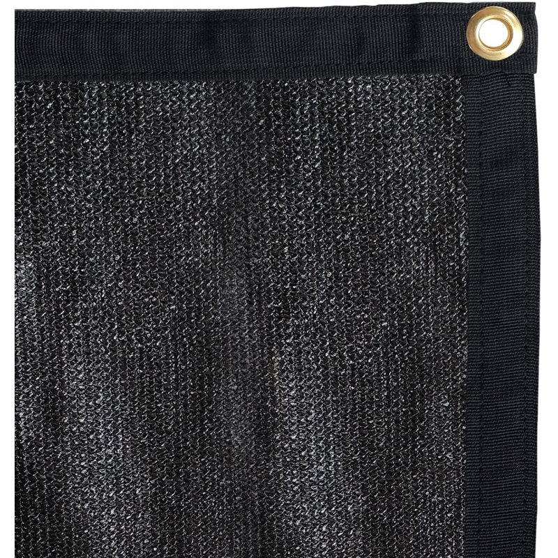Auvent pour véhicule récréatif, Noir, H 96 po x l 216 po x P 0,25 po