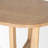 Peach Oval Solid Wood Writing Desk