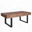 Table basse rustique en bois industriel