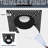 3'' 15 Watt Dimmable Air-Tight IC Rated LED Canless Recessed Lighting Kit-98136138