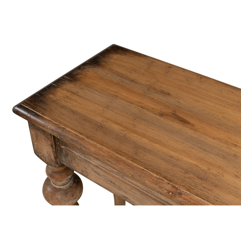Hudson 73'' W Solid Wood Console Table, Brown