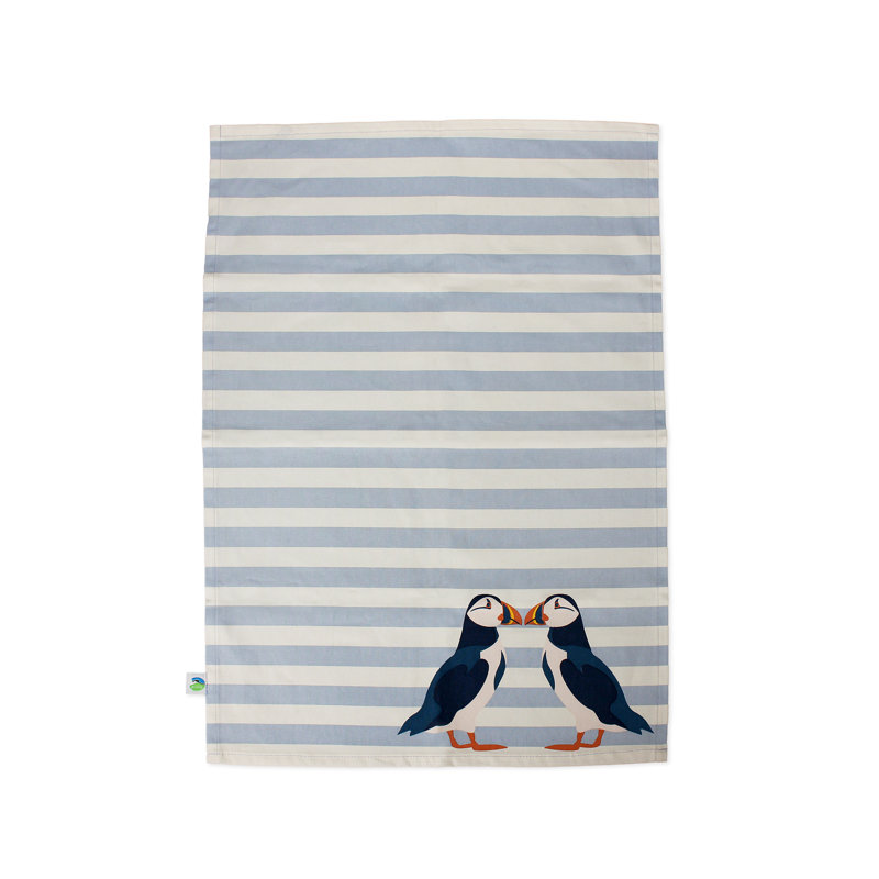 Cotton Tea Towel Kitchen Towel, Blue