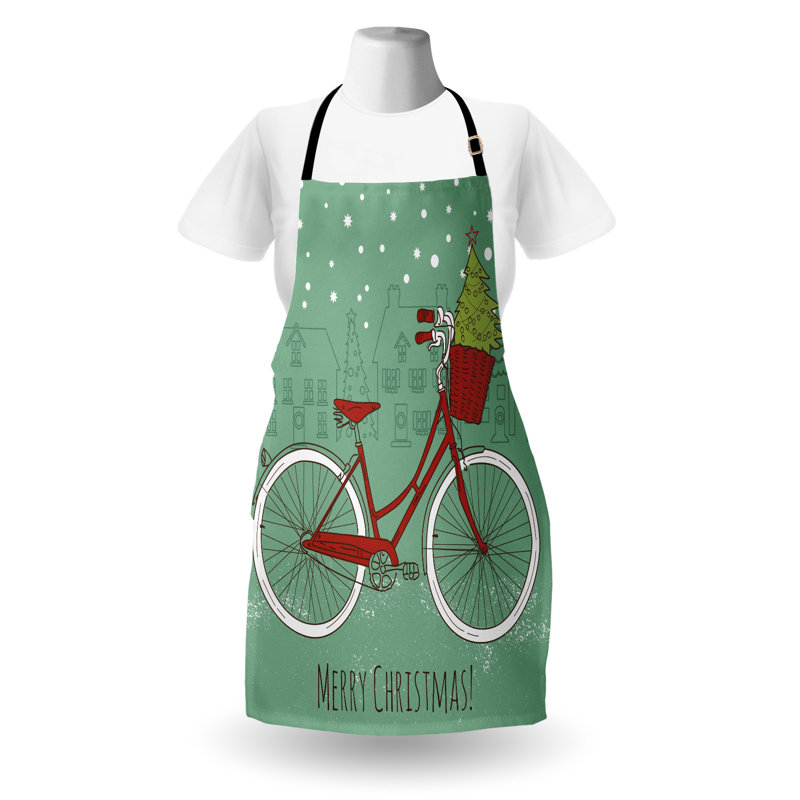 No Pattern Bib Apron