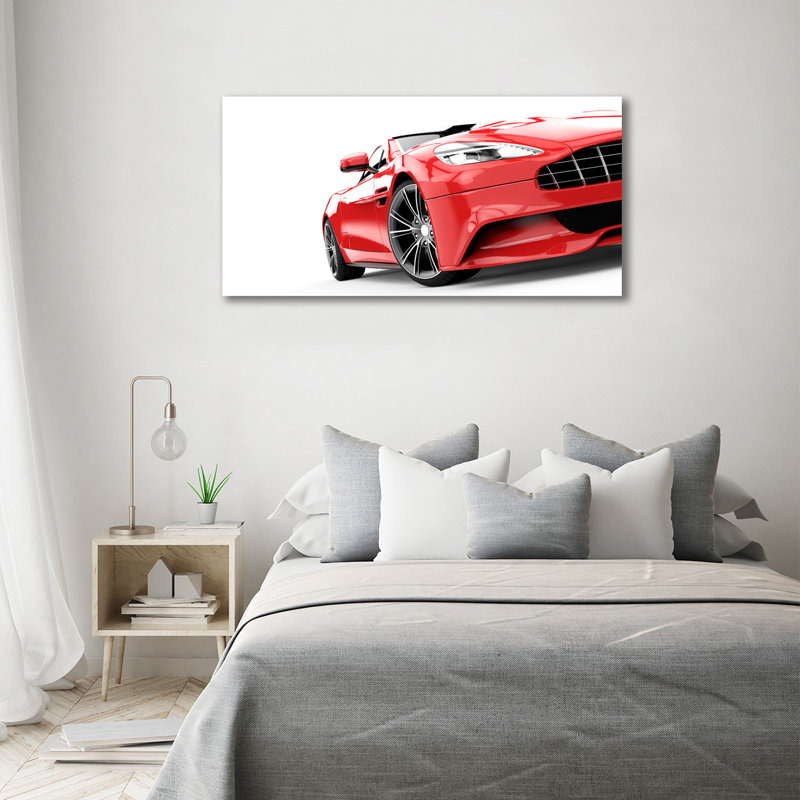 Sports Car - Wrapped Canvas Print