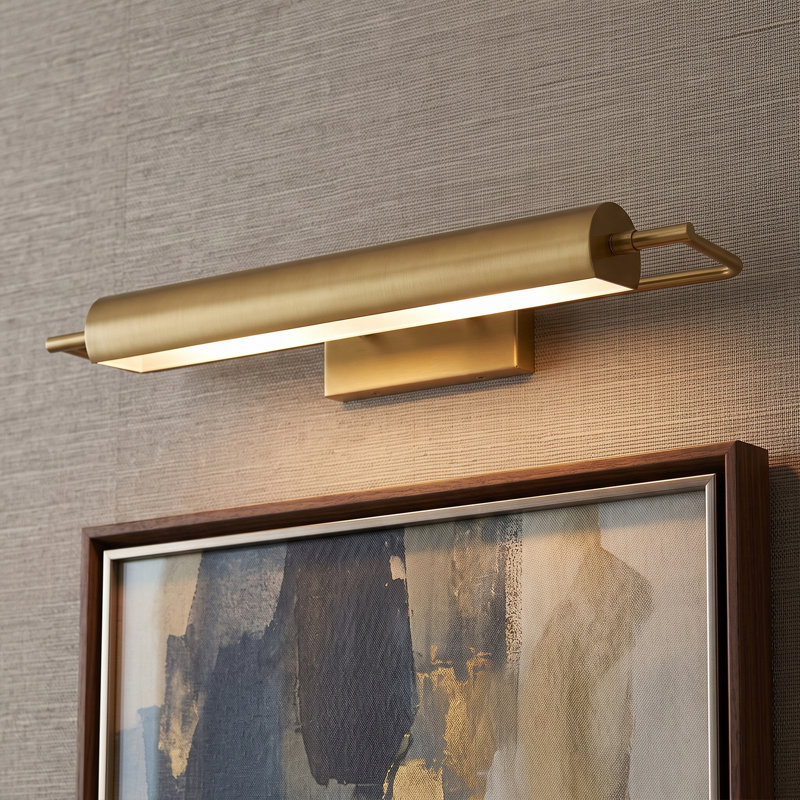 28.4" 2-Light Modern Linear Wall Sconce Picture Light