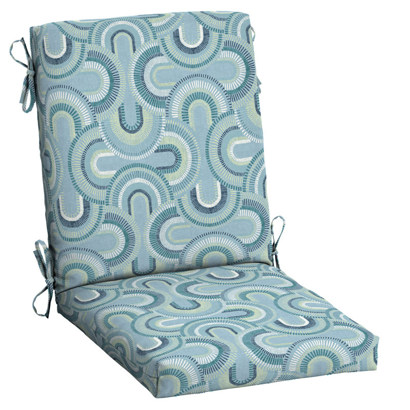 ARDEN Outdoor Dining and Lounge Chair 3.5" Cushion