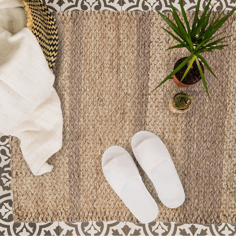 Tapis de sol tissé à la main