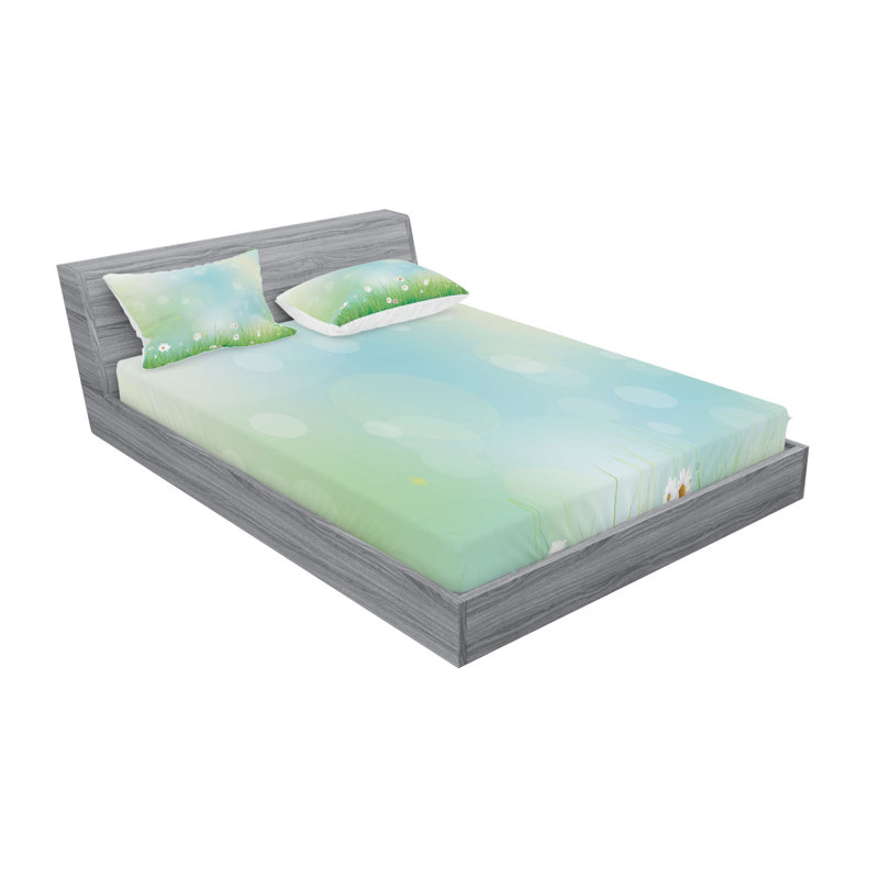 Ensemble de draps Spring Blooms, Taies d'oreiller pour grand lit
