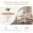 Retro Extendable Dining Table With Butterfly Leaf - Solid Wood Base, Oval/Round Convertible For 6 People-564971146-564618924
