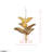 Banana Leaf 9-Light Chandelier - Gold/Dark Edging-49634721