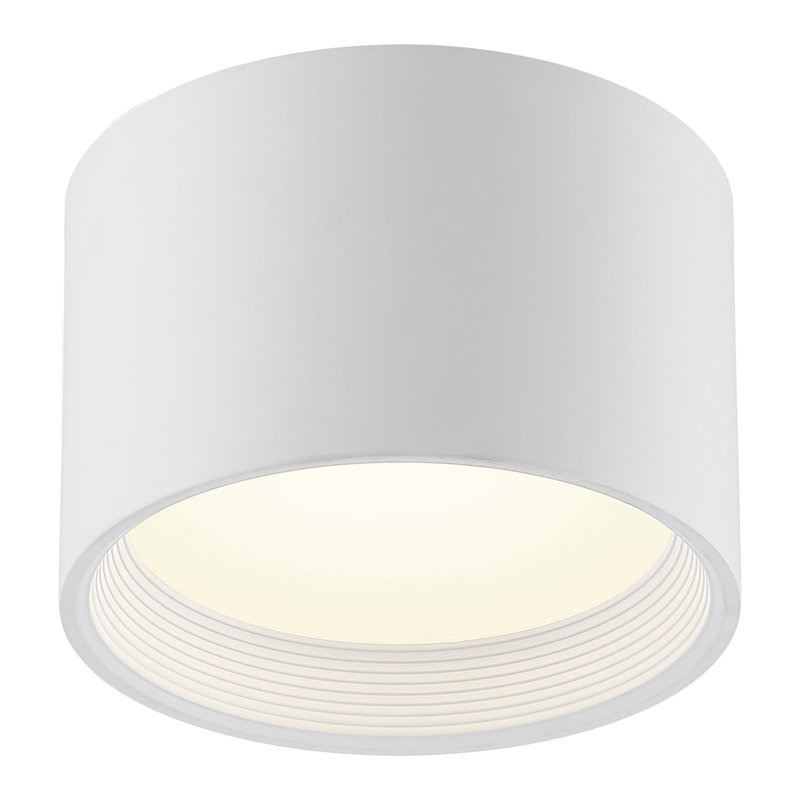 Flush Mount, White