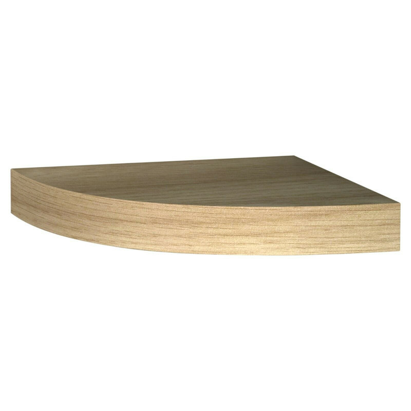 Lasher Corner Shelf, Oak