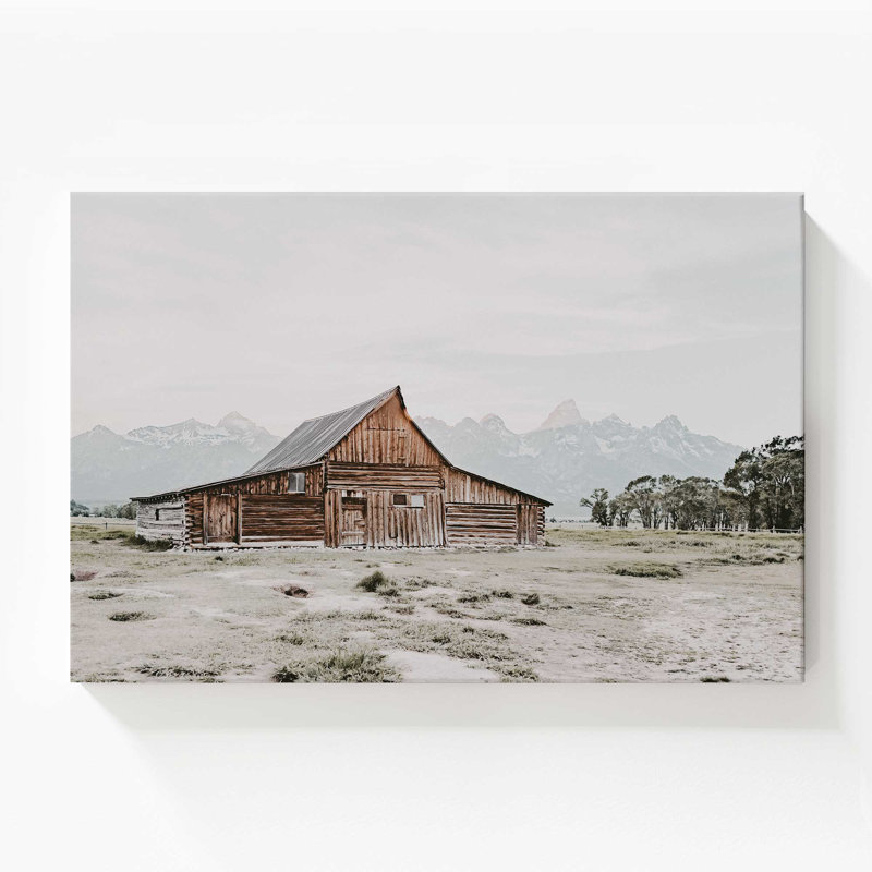 Mountainside Ranch, Large Canvas Print, 48" H x 72" W
