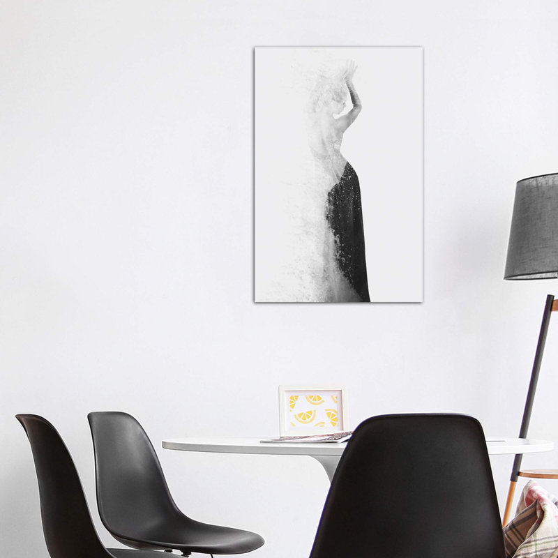 « invisible ii » par dániel taylor, reproduction d’art, H 48 po x l 32 po x P 1,5 po, Toile tendue
