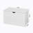 Lift Top Entryway Storage Cabinet With 2 Safety Hinge