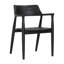 Stafford Teak Dining Chair, Black-1630053538