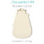 Organic Sleeping Bag (0-6 Months) Reverse: 100% Cotton Baby Sleeping Bag-2004897863