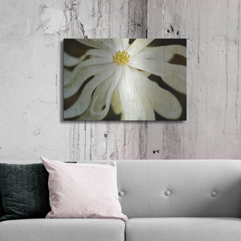 " White Flower " by Dennis Frates, 24" H x 36" W