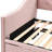 Upholstered Daybed With Pull-Out Trundle Bed-725274194