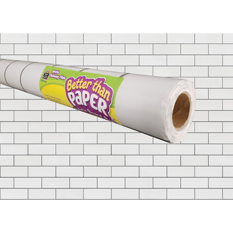 Rouleau de tableau d'affichage Subway Tile Better Than