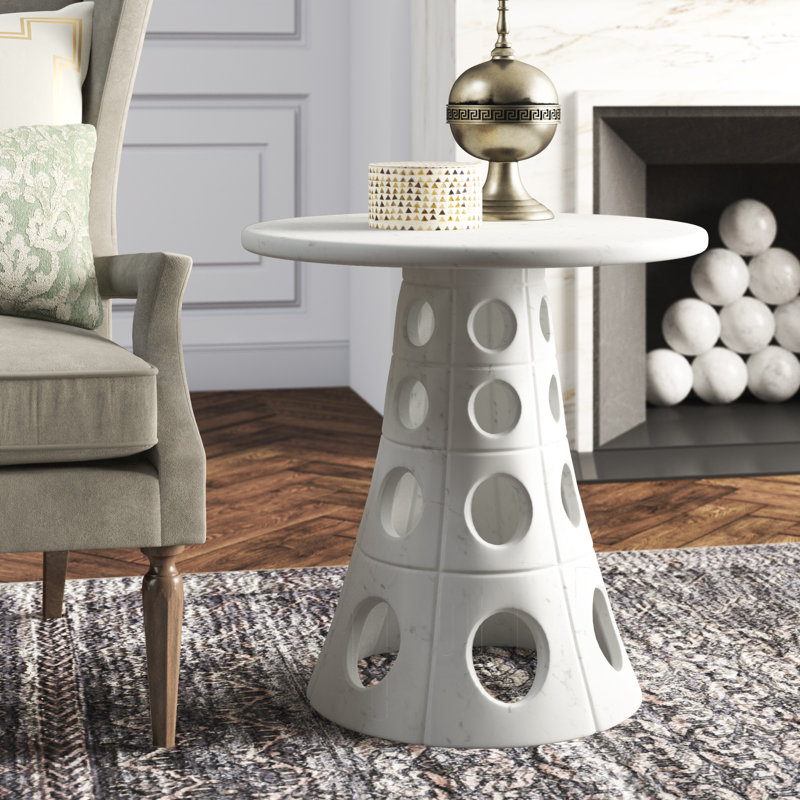 Taper Circle Side Table