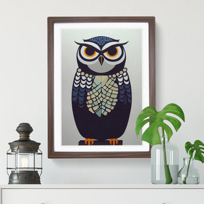 Mysterious Owl - Single Picture Frame Print