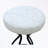 Backless Velvet Bar Stools Set of 2 with metal footrest-96303271