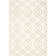 Tibetan White Geometric Rug