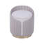 Repose-pieds en velours avec rangement Mercer41, taupe